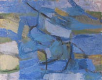 Küste blau II